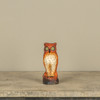 6" VINTAGE ORANGE OWL