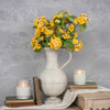 30" YELLOW GERANIUM SPRAY