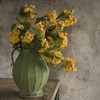 30" YELLOW GERANIUM SPRAY