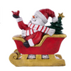 18"HX18"W SNOWMAN/SLED W/