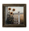 HMK1165L Sunflowers by the Railing