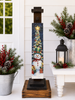 HMK1206P Snowman Tree Porch Sign