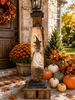 HMK1234P Autumn Forest Witch Porch Sign