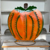 DECORATIVE PUMPKIN ON STAND