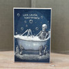 LUX1292 Live, Laugh, Toaster Bath Block