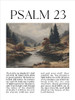 LUX1351 Psalm 23 Box Frame
