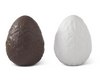 4 Inch Ceramic Faux Chocolate Easter Eggs ASST EACH