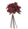 10.5 Inch Fuchsia Mini Ranunculus Bud Bundle (5 Stem)