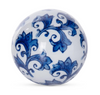 3 Inch Blue & White Ceramic Chinoiserie Ball