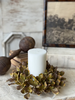 4" Sepia Groves Candle Ring