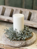 3" Snowslip Pine Candle Ring