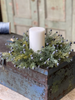4" Midnight Juniper Candle Ring