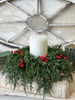6" Emerald Celebration Candle Ring