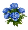 PEONY BUSH 20.5IN BLUE