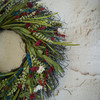 24" RED, WHITE & BLUE WREATH