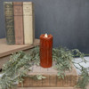 2X5 MOVING FLAME BRONZE PILLAR CANDLE