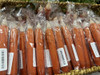 7in Rust Grungy LED Timer Taper Candle