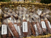4in Brown Grungy LED Timer Taper Candle