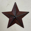 3.5in Barn Star Burgundy