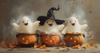 HMK1349L HAPPY GHOST THREE