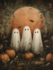 HMK1395L FULL MOON GHOSTS