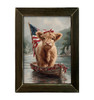 HMK1577L PATRIOTIC BOATING HIGHLAND
