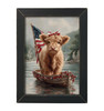 HMK1577L PATRIOTIC BOATING HIGHLAND