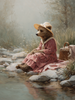 HMK1589L CREEK MOM BEAR
