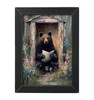 HMK1590L FLORAL OUTHOUSE BEAR