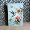 HMK1680B SUMMER HUMMINGBIRD 4X6 BLOCK