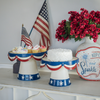 SET/2 PATRIOTIC DESSERT STANDS