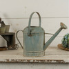 AGED BLUE WATERING CAN