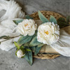 34.5" CREAM PEONY SPRAY