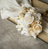 12" CREAM MINI ROSE BUNDLE