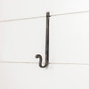 8" BLACK FORTIFIED HOOK