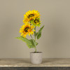 20" YELLOW POTTED SUNFLOWER