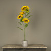36.25" YELLOW POTTED SUNFLOWER