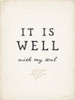 JPS216 It Is Well