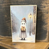 HMK1727B CHRISTMAS GHOST GIFT BLOCK