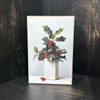 HMK1753B BOUQUET OF HOLLY BLOCK