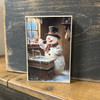 HMK1494B SNOWMAN BRUSHING TEETH BLOCK