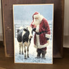 HMK1327B SANTAS HOLSTEIN BLOCK
