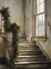 HMK1689 WINTER KITTEN STEPS BOX FRAME