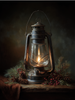 HMK1698 VINTAGE HOLIDAY LANTERN BOX FRAME
