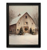 HMK1751 EVENING HOLIDAY BARN BOX FRAME