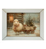 HMK1677L RUSTIC CHRISTMAS SHEEP