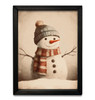 HMK1320 VINTAGE SNOWMAN BOX FRAME