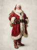 HMK1735L PORTRAIT OF SANTA