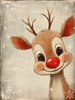 HMK1737L RED NOSED REINDEER