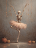HMK1746L SKELETON TUTU DANCE